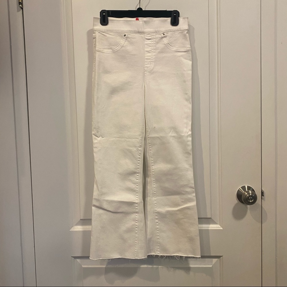 Spanx Cropped Flared Denim Jeans - Picture 5 of 6